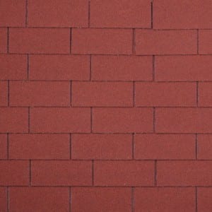 Low price for Cheap Laminated Asphalt Shingle Colors Manufacturers -<br />
 Burning Red 3 Tab Asphalt Roof Shingle - BFS BUILDING