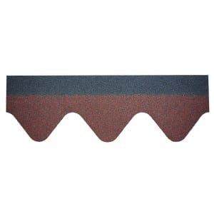 China Gold Supplier for Roofing Materials In India -<br />
 Asian Red wave Asphalt Roof Shingle - BFS BUILDING