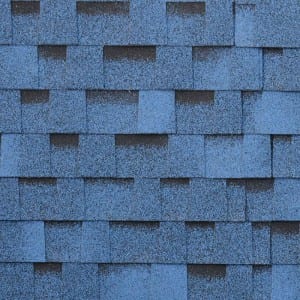 Multi-color Burning Blue Laminated Asphalt Roof Shingle
