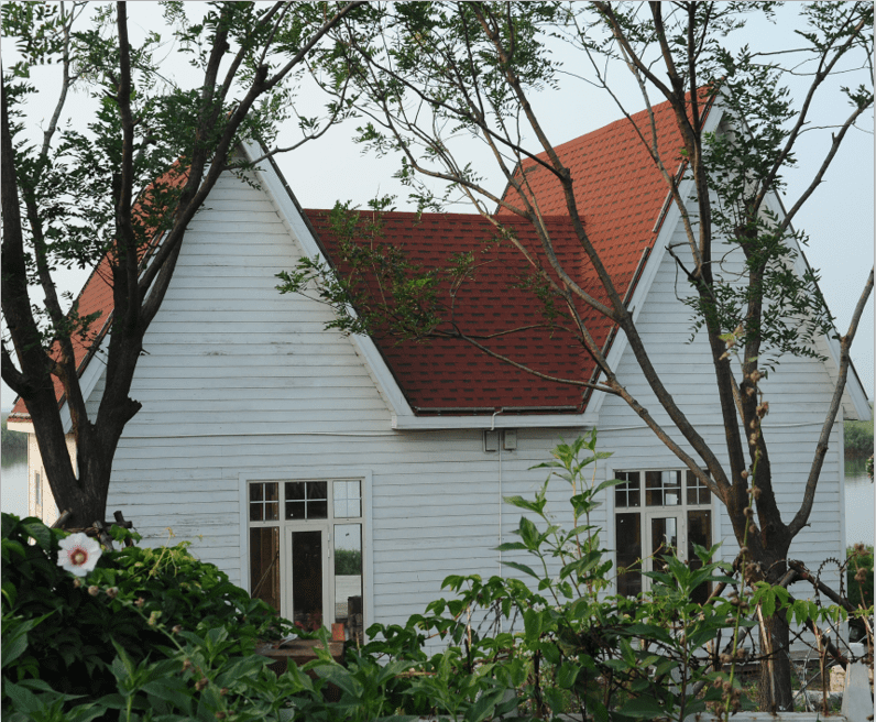 Roof tshwantshe selo sa tlhakore Shingles