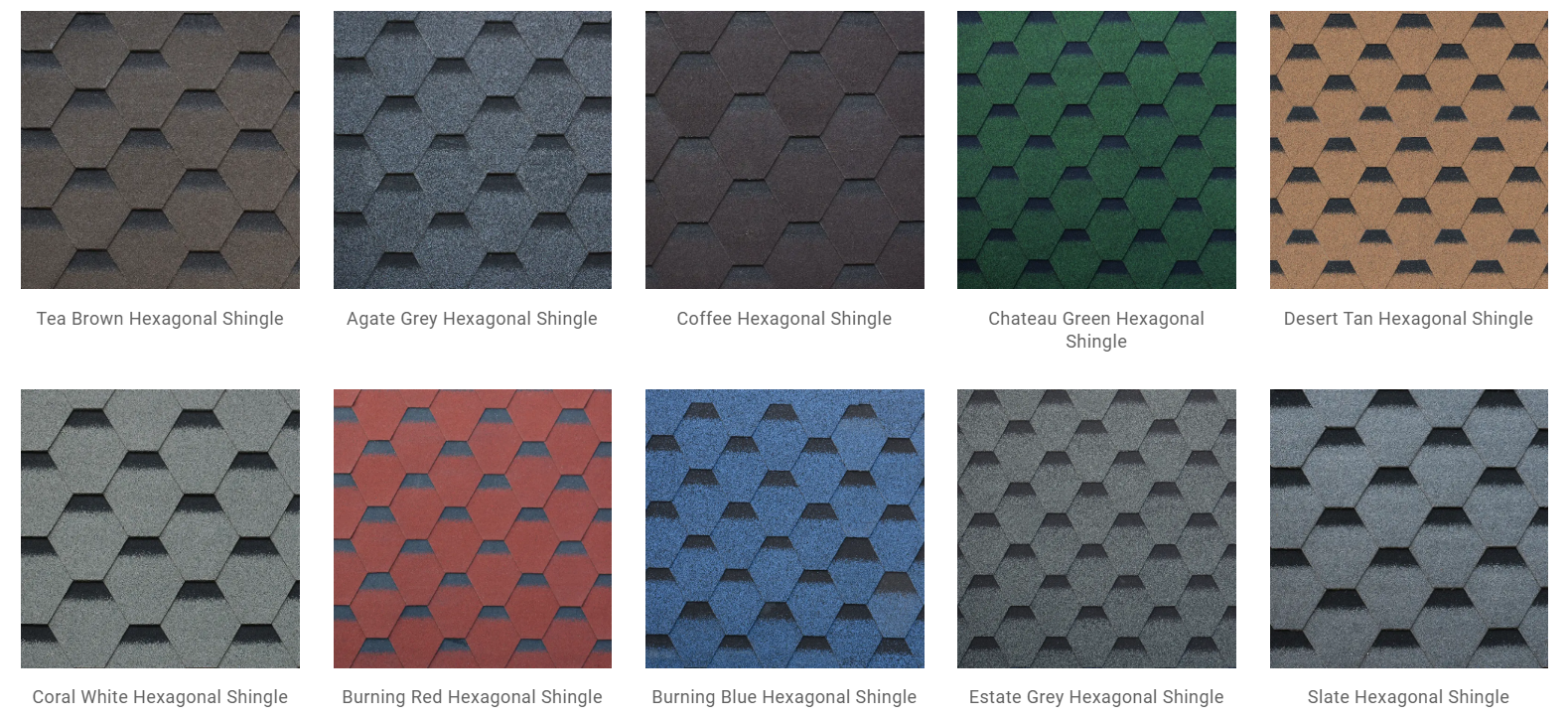 Hexagonal Shingle