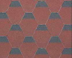 Ahia whero Mosaic Asphalt Shingle