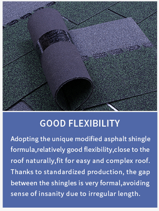 choose us3 Agate Black Asphalt Roofing Shingle