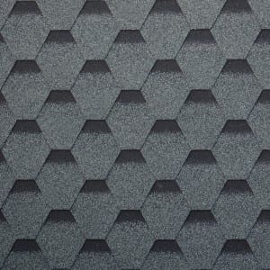 Europe style for Top Quality Royal Roofing Tile -<br />
 Estate Grey Hexagonal Asphalt Roof Shingle - BFS BUILDING