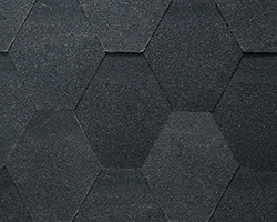 Onyx black Mosaic Asphalt Shingle